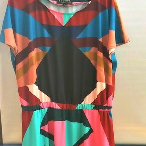 Eloquii Multi color Dress